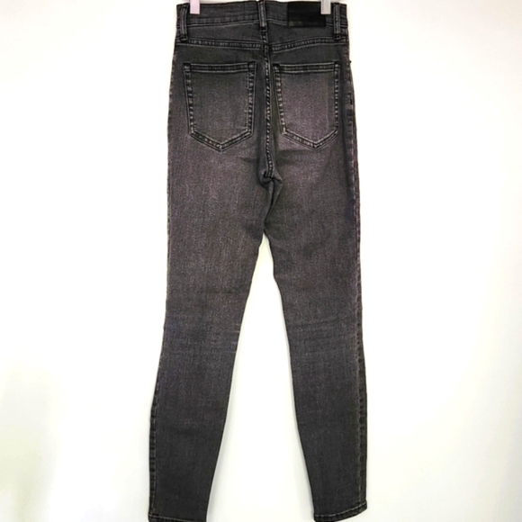 Everlane High Rise Skinny Ankle Black Jean Size 24 - Picture 2 of 10